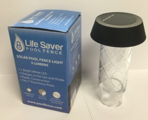 life saver pool fence solar lights